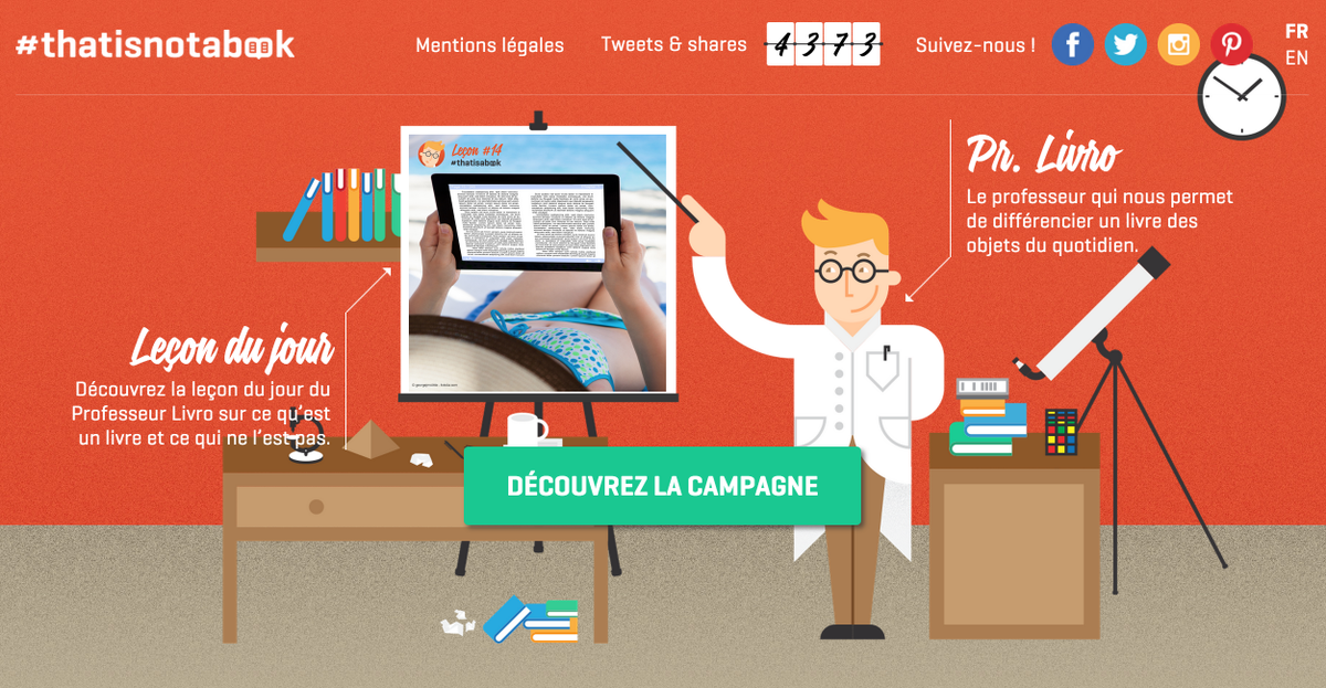 Thx <a href="/jacinthe_/">Inriz, the mad</a> :) RT Sympa la campagne #thatisnotabook : Non à la discrimination du livre numérique !