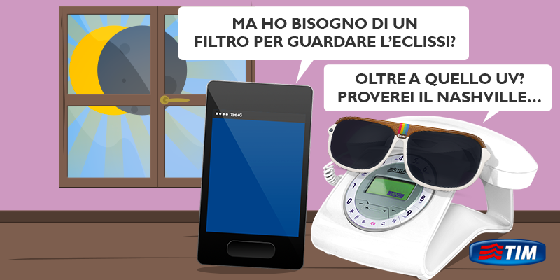 TIM_Official's tweet photo. Niente #nofilter per lo spettacolo dell’eclissi :) http://t.co/namVWPV9RW