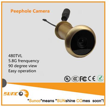 techsunco's tweet image. Wireless peephole camera , keep the home safe! Thieves to be recorded and catched quickly!