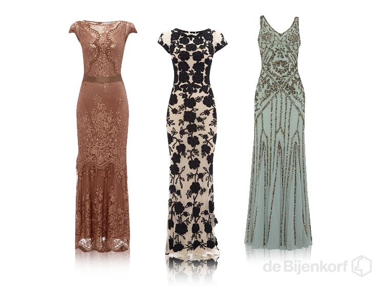 bijenkorf avondjurken