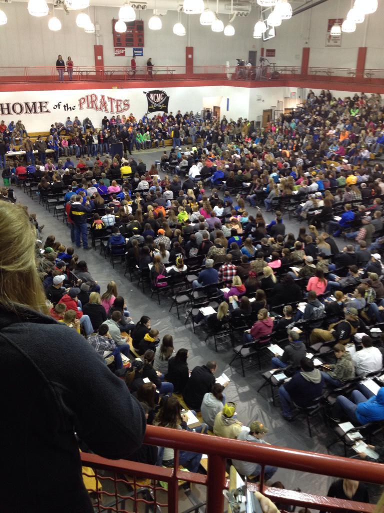 StJoeFFA's tweet photo. 1,500 of our closest friends are at NCMC competing in Ag contest today!  #ffarocks http://t.co/qOicQunMIv