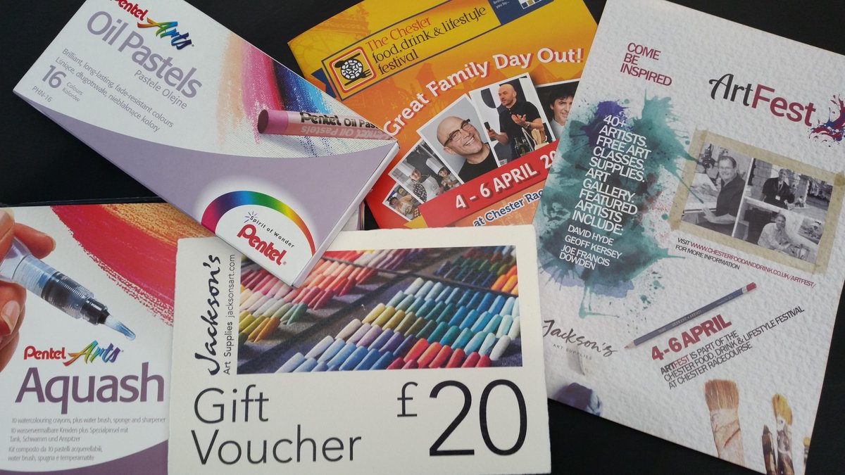 ArtFestChester's tweet photo. #artcompetition Follow &amp; #RTtoWin win prizes sponsored by @PentelUK @JacksonsArtTalk #art #competition Winner tba mon http://t.co/OfPKUJuHk9