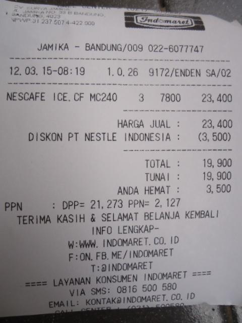 vavana90's tweet photo. @inibaruhidup #nescafemoment #mausamsung  #indomaret Biar oke minum nescafe original, membuat waktu selalu happy http://t.co/6OM9biklo8