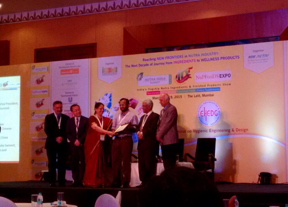NutraIndia2015's tweet photo. #10NIS #EXHIBITORAWARDS Presented to #COFFEBOARD #10NIS #NutraIsSutra http://t.co/L0p6W6rZrU