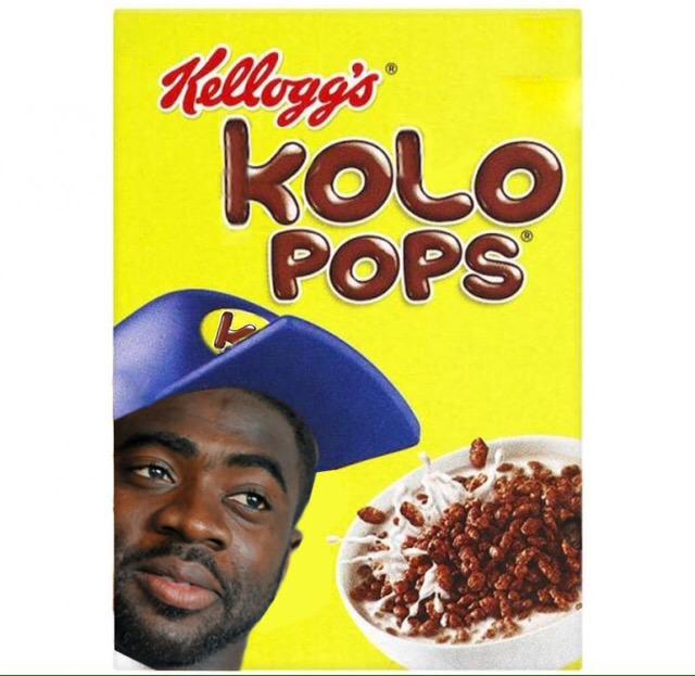 iHodson_'s tweet photo. Kolo has his own cereal, Kolo Pops #KoloToureFacts http://t.co/iPwsoGf0mU