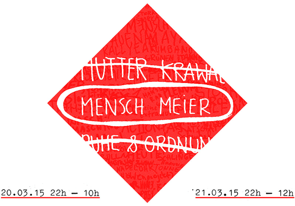 Mensch Meier! Ab jetzt alle 14tage AUF. KulturKunstPartyPolitik - unordentlich Theater machen! bit.ly/1B53ctf