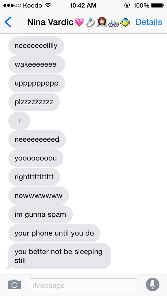 NellyManzo's tweet photo. When bitches are thirsty as fuck @nvardic #49messages #2misscalls #2missedfacetimecalls #OnlyBFF http://t.co/6EcMYXL0Wc