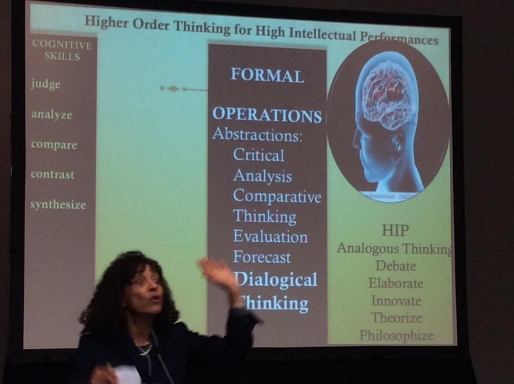 PaulForbesNYC's tweet photo. Spending the day with @YJacksonNUA thinking about how young people learn and how we can affect that process. #ASCD15 http://t.co/57omv6cZPx