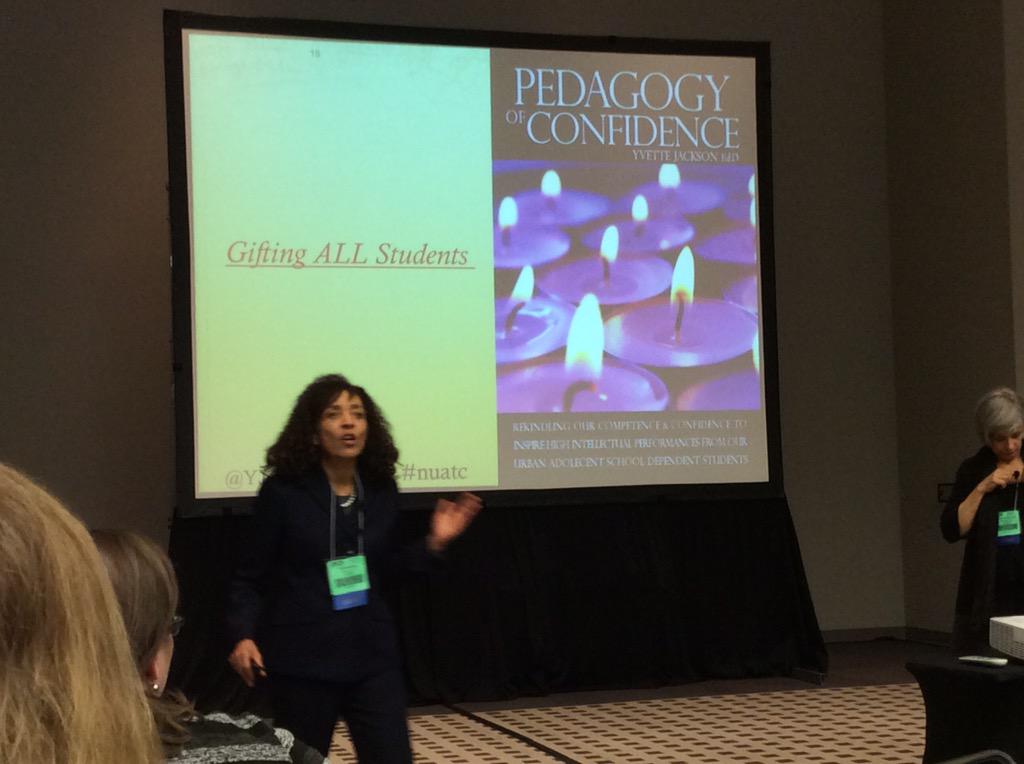 PaulForbesNYC's tweet photo. Spending the day with @YJacksonNUA thinking about how young people learn and how we can affect that process. #ASCD15 http://t.co/57omv6cZPx