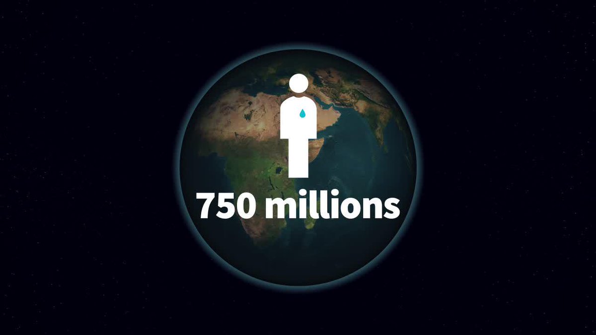 AFPgraphics's tweet photo. World water: Less than 1% is accessible drinking water, in EN http://t.co/BIfUin56XI &amp; FR http://t.co/uPbMtVCMPr #AFP http://t.co/1WMKjsqVGU