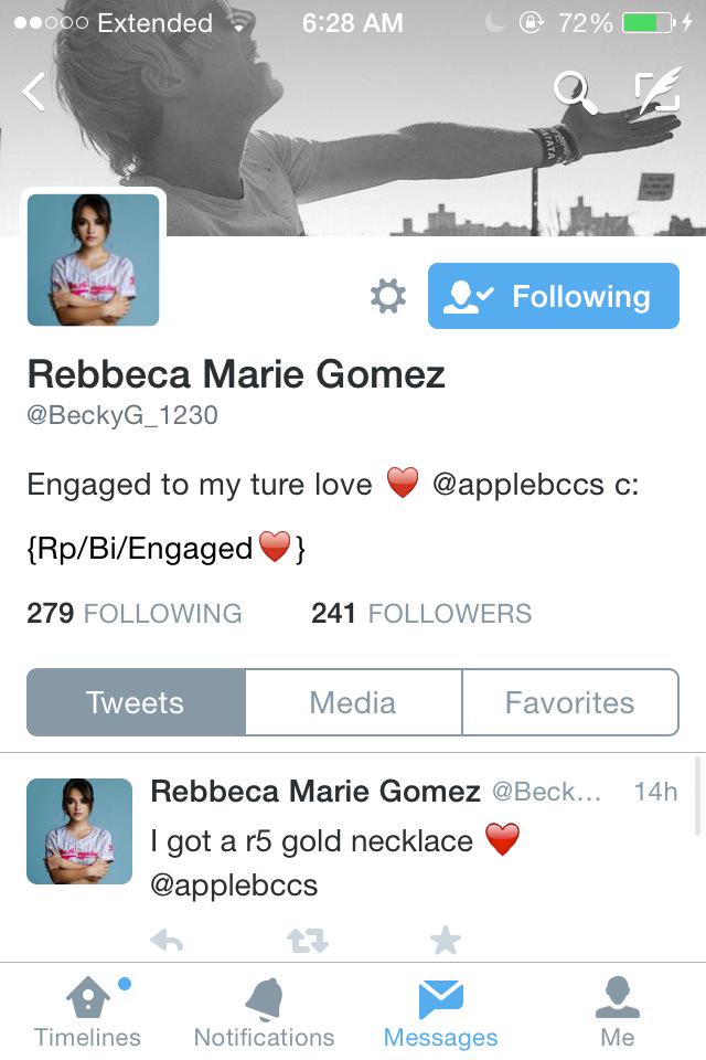 applebccs's tweet photo. @BeckyG_1230 You unfollowed me.. ¿? http://t.co/CUIBjGFLGv
