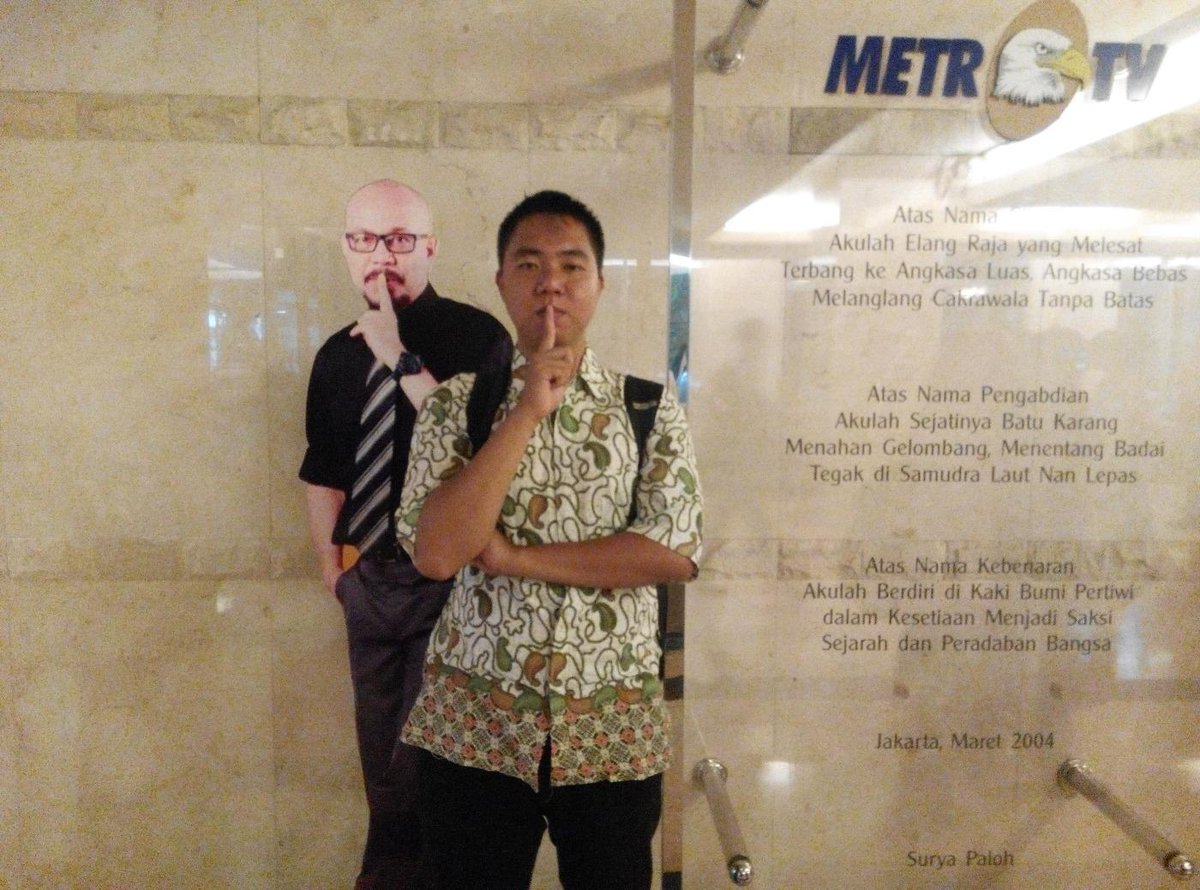 khaidarhazmi's tweet photo. Jalan-jalan sore bersama #kickAndyShow http://t.co/cslYp1YfZT