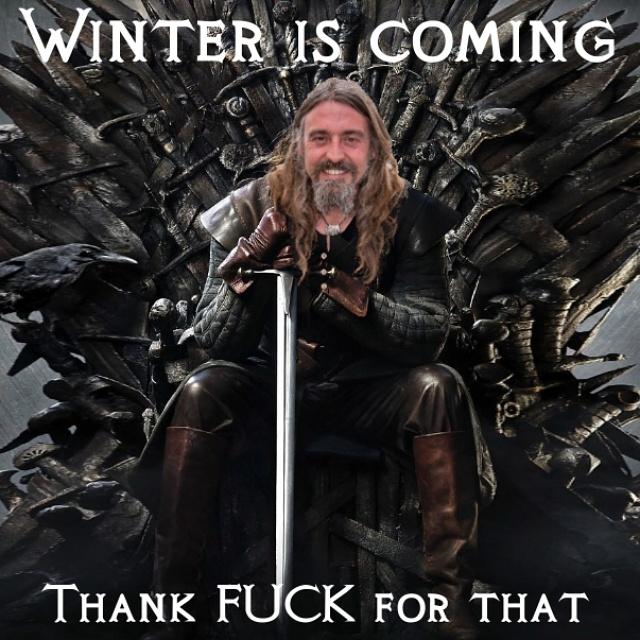 The Sisters and Brethren do seem to have an unnatural love of winter #wine #vintage2015 #WinterIsComing