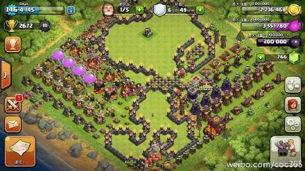 COC_Gossip's tweet photo. Cute COC layouts http://t.co/fbjiv4PCX3