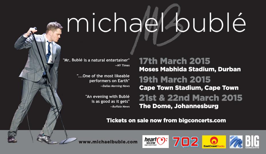 CapeTownEtc's tweet photo. Last chance! RT this and you could win a double ticket to Michael Buble in @CapeTown tonight. Comp closes at 3pm! http://t.co/MkyDOcuXZR