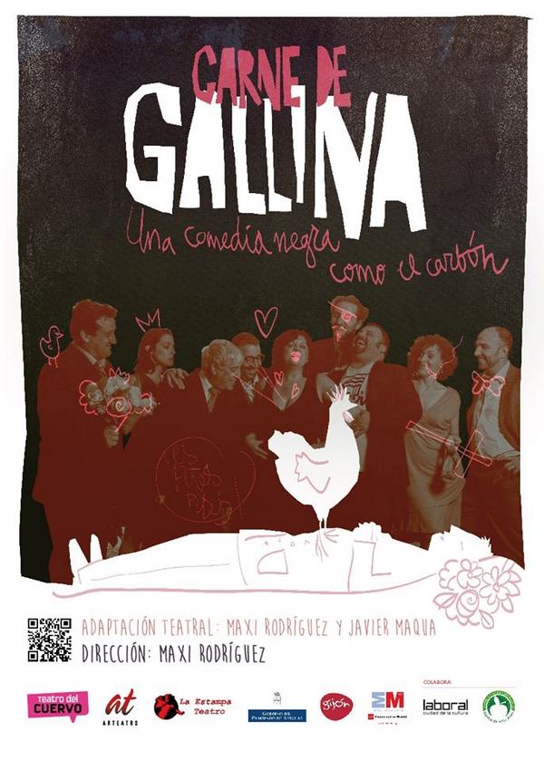 TerritVioleta's tweet photo. La próxima semana "Carne de Gallina" estará en Pola de Siero y Miajadas. No os la podéis perder. http://t.co/dtMZT30H0v