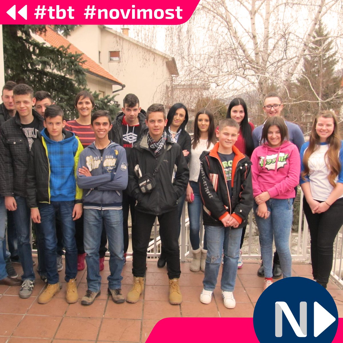 NoviMost's tweet image. Camp reunions, like this one last month, are for seeing friends from last summer and remembering the experience. #tbt