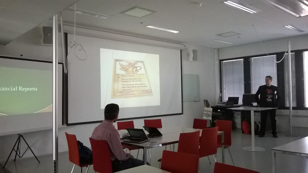 Encounters2015's tweet photo. Accounting workshop: #Pokémon's Escape from the Corporate Madness - Now at 2624! #encounters15 http://t.co/DGXAfj18AS