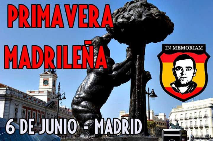 aavalosb's tweet photo. PRIMAVERA MADRILEÑA, 6 de junio. @ElCadenazo @FReconquista @acimj http://t.co/8JSLGXrrd2
