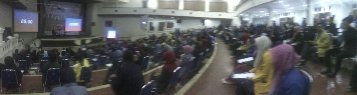 Suasana saat babak penyisihan olimpiade @KSEIUNJ