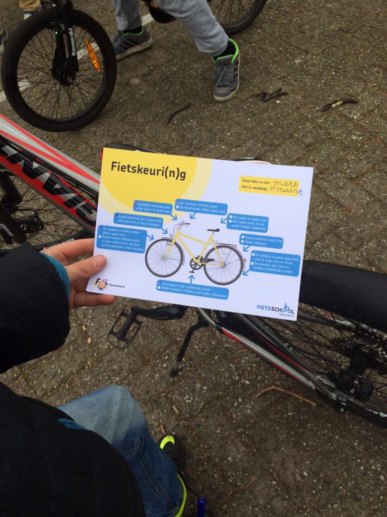 Zo worden de kinderen van groep 7 nog vaardiger op de fiets!