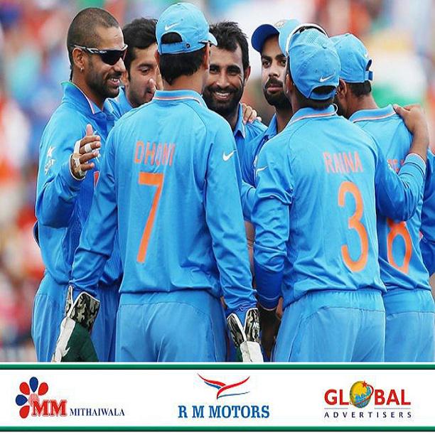 RMMotorsDahisar's tweet photo. #IND beat #BAN by 109 runs. Outstanding performance by the Men in Blue. Congratulations!
#Congratution to @ImRo45 http://t.co/OZb4LOgOXw