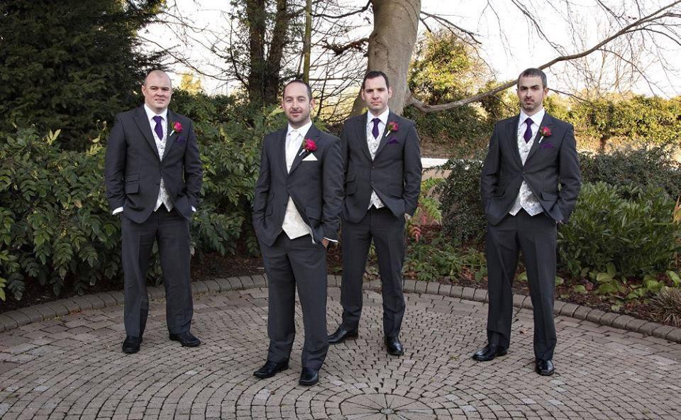 Theformalsuite's tweet photo. Decisions decisions ?? You can never go wrong with charcoal for your wedding #fitted#modern formal #elegance http://t.co/te2aouTMtD
