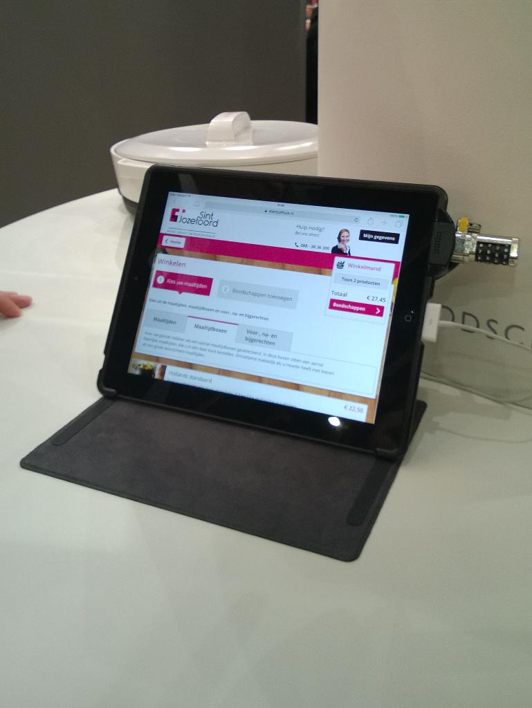 Jozefoord's tweet photo. Jozefoord op de Zorg en ICT beurs. http://t.co/k1NLzR5g2U