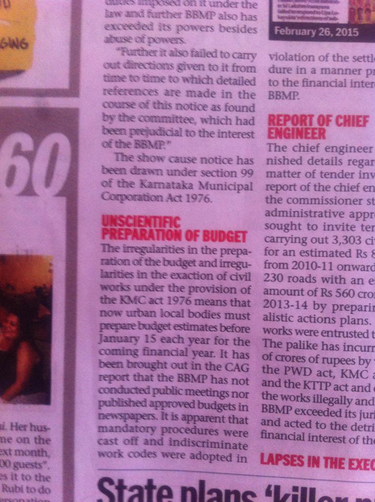 BJPfailBlr's tweet photo. Irregularities  in @bjpkarnataka ruled BBMP  #BJPRuinedBlr http://t.co/zyJkYNk2MC