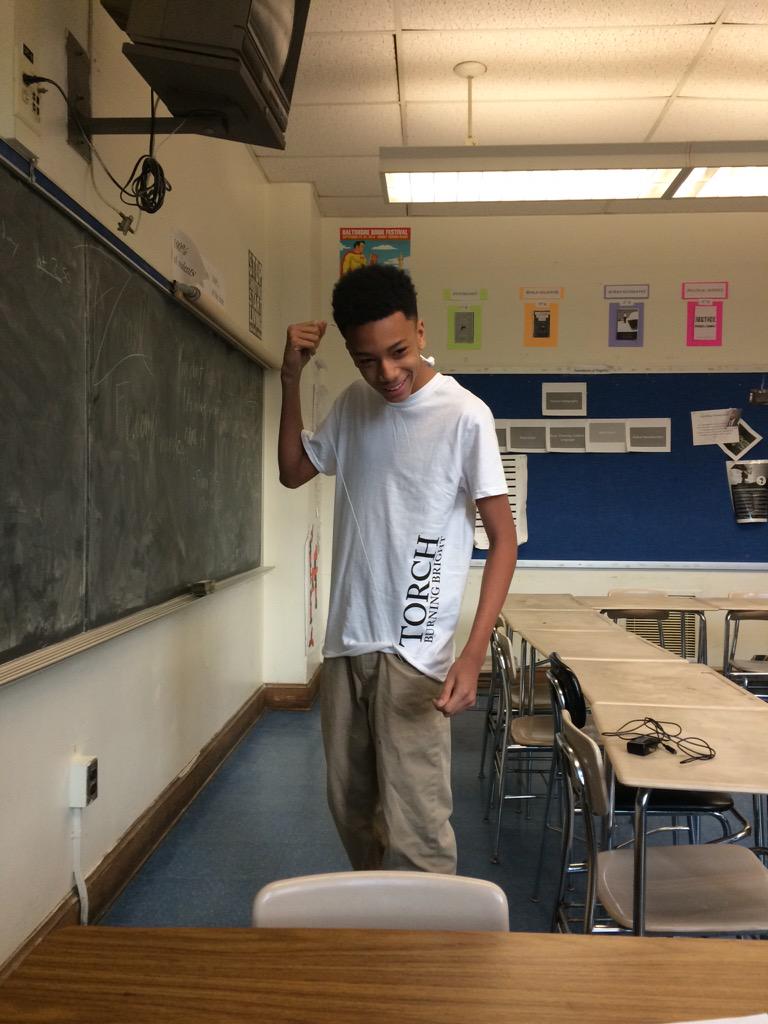 RenovateBCCLib's tweet photo. Eugene is MUCH happier now that he has his TBB shirt on. Get yours today after school from 2:45 - 3:15. http://t.co/lEhrdCNDER