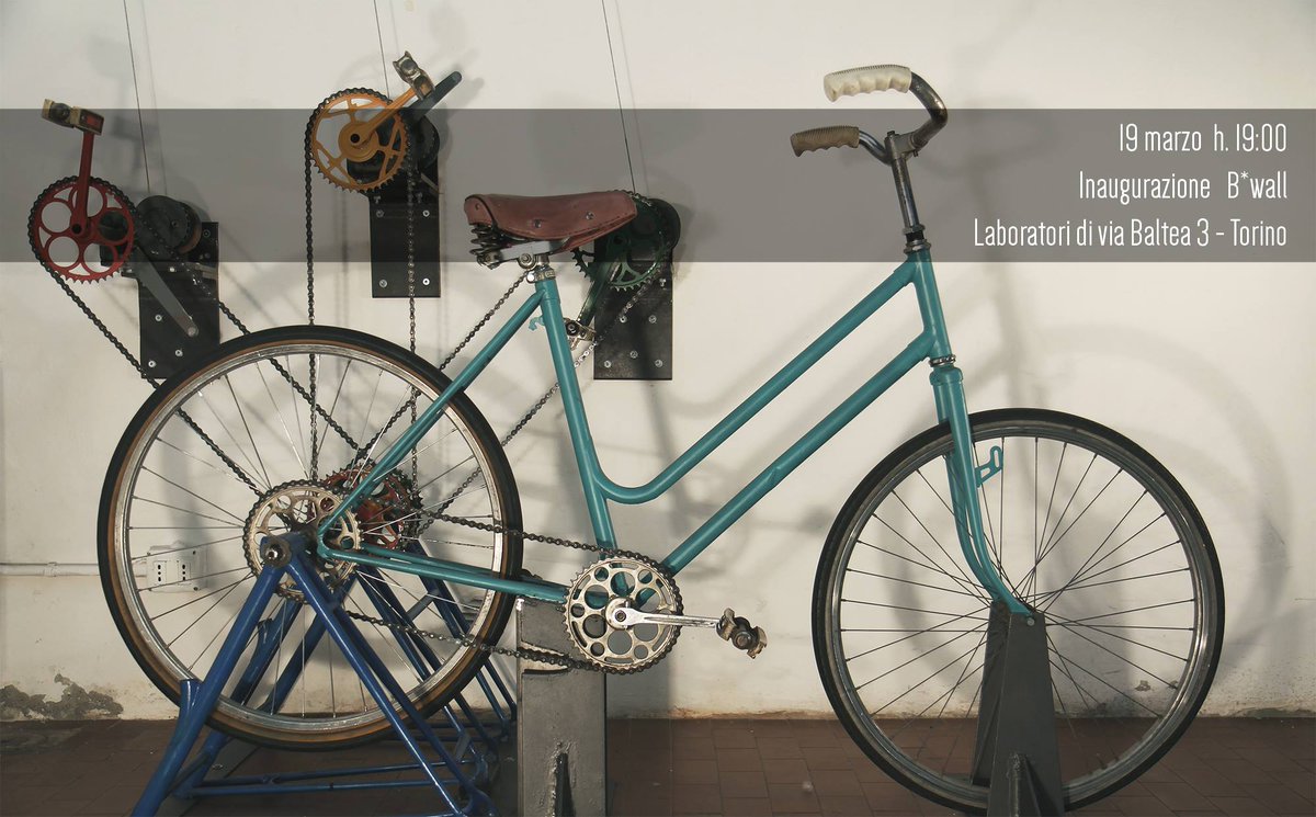 ComitatoUrban's tweet photo. Una bicicletta che alza una parete? Scoprite B*Wall in #ViaBaltea3: aperitivo baltico più dj set di @RadioBandaLarga http://t.co/CTc9wTZE09
