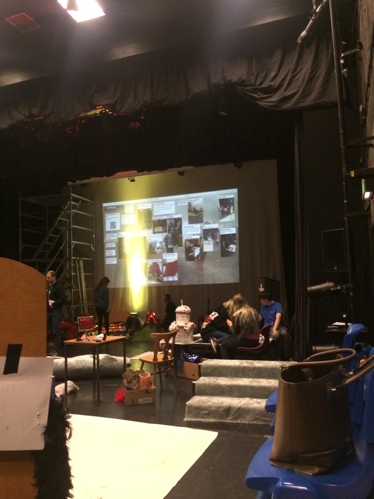 Backstagevent's tweet photo. Preparing for the walking dead event next wednesday! http://t.co/AtIZBKUlUq