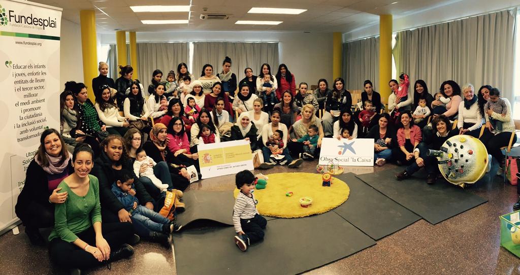 fundesplai's tweet photo. #ProjecteAMA en marxa! Acompanyament i noves oportunitats laborals i d'inserció per a mares adolescents. #Joves http://t.co/xM6joCfw73