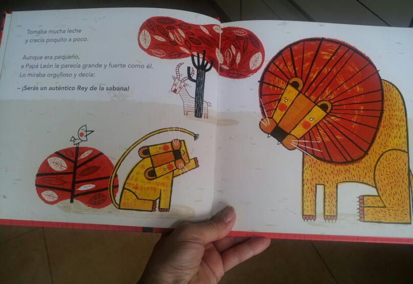 LA MÁSCARA DEL LEÓN (OQOeditora) Ilustrado por Paloma Valdivia. Una de mis historiasfavoritas. FELIZ DÍA DEL PADRE