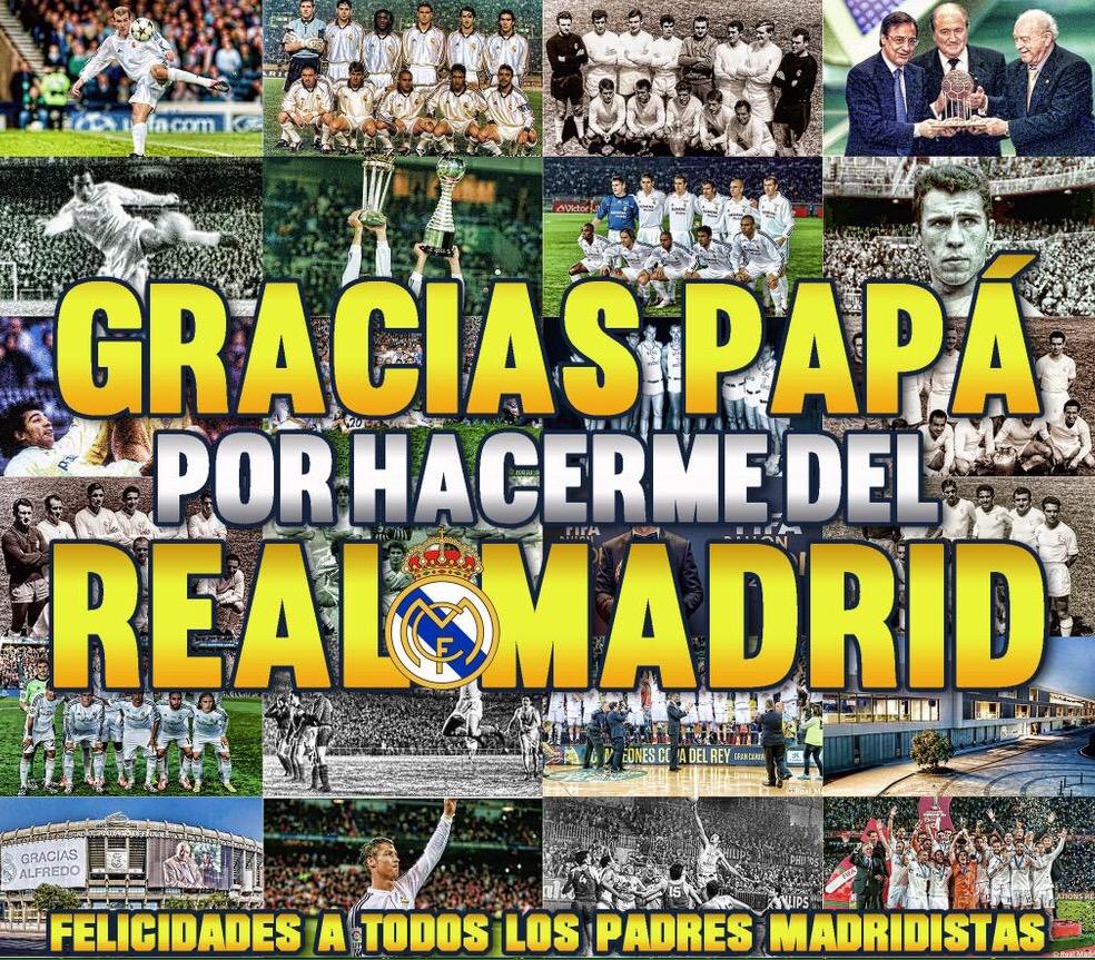 RealGomezRM's tweet photo. Mi madridismo se lo debo a mi padre. Gracias papá por hacerme del Real Madrid. http://t.co/VJR3XbiksF