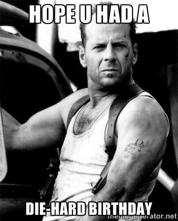 Happy Birthday,Bruce Willis!Famous actor turns 60 today.Check this list for his best movies: 