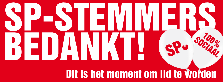 emileroemer's tweet image. SP-stemmers bedankt! Een prachtige uitslag voor de SP. Dit is het moment om je aan te sluiten sp.nl/doe-mee