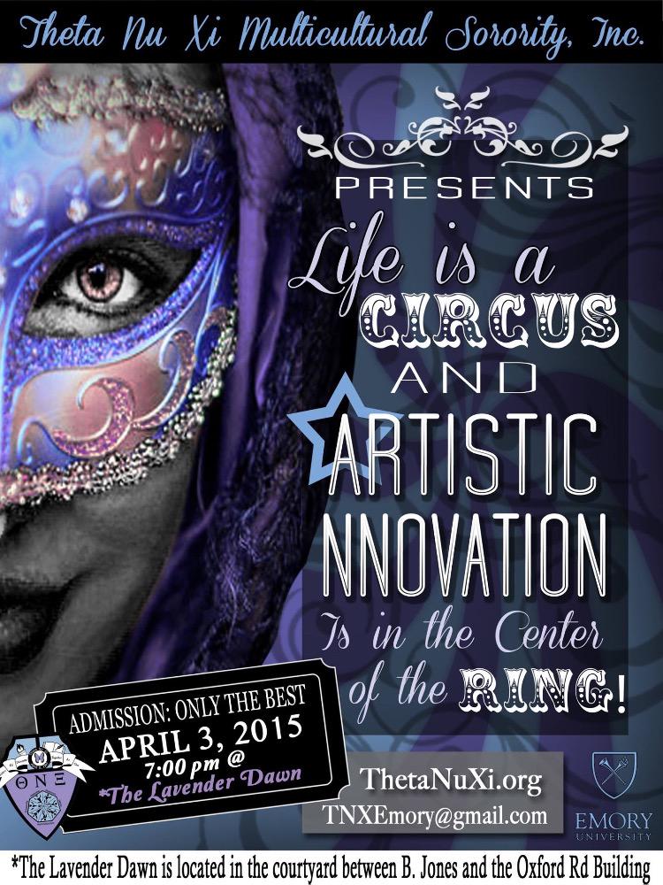 TNX_Emory's tweet photo. The Butterflies are coming to Emory on April 3rd @ 7 pm! http://t.co/pVl6aI0AUL