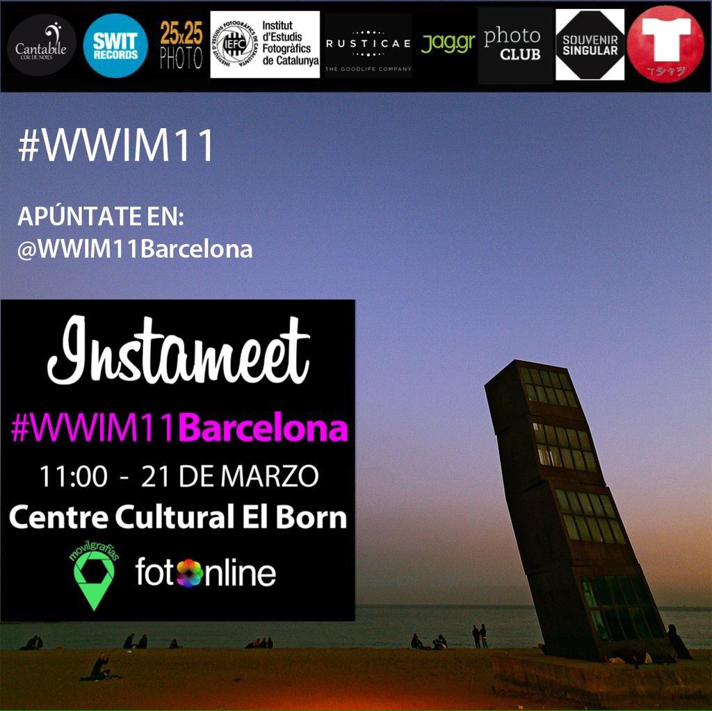 corcantabile's tweet photo. Aquest dissabte 21 participarem al Instameet mundial! #WWIM11Barcelona http://t.co/61LOE35Srw