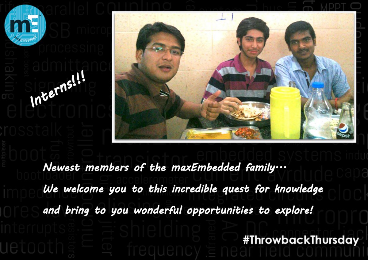 maxEmbedded's tweet photo. #ThrowbackThursday

Intern hiring with yummy bites! http://t.co/g6jT7ebSqr