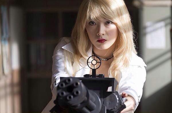 J_Y_O118's tweet photo. もうすぐ公開する『 暗殺教室 』でイリーナ・イェラビッチ先生役で出演してます 、知英です ！妖怪がたくさんでるドラマで雪女してた人です ！文字関係がしっかりしてる方なら短文でも長文でも歓迎します #RTしたnrさんで気になった人お迎え http://t.co/PNozF49tnA