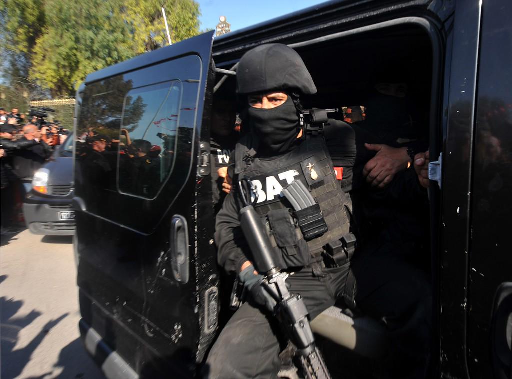 チュニジア・博物館襲撃テロに対応した同国国家警察対テロ特殊部隊BAT