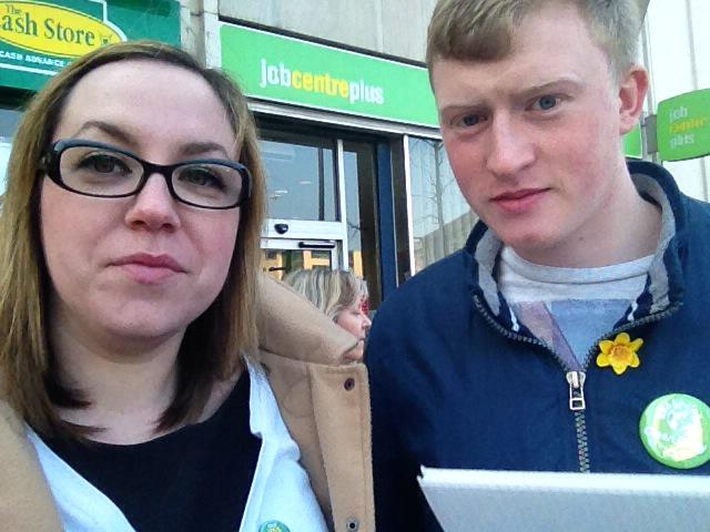 rachaelblackman's tweet photo. @LiverpoolGreens Supporting protest against benefits sanctions #no2sanctions #McVeyMustGo http://t.co/6rPrKBzJ0z