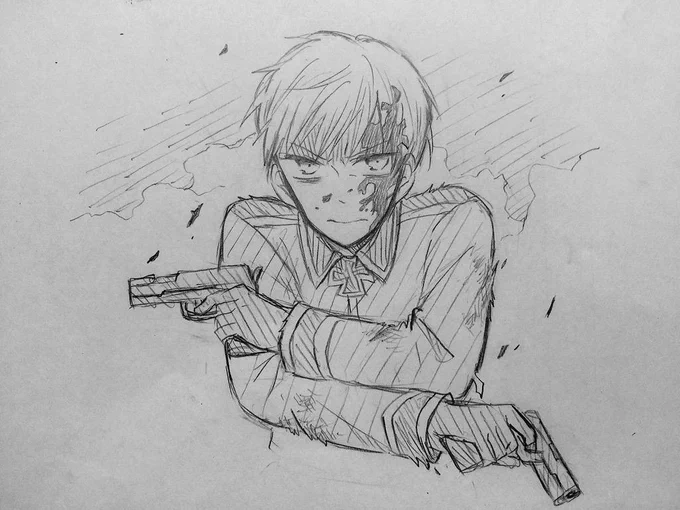 明日にならないとスキャナ使えないから1人楽しく戦闘独の妄想してたわ… 