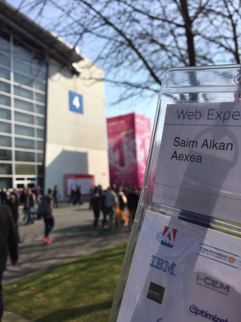 saimalkan's tweet image. today 530pm #datatotext #cebit my talk at web expirience arena a72 hall 4