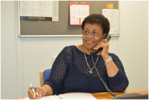 Meet Patricia <a href="/AgeUKHaringey/">Age UK Haringey</a> volunteer telephone befriender for over 15 years.