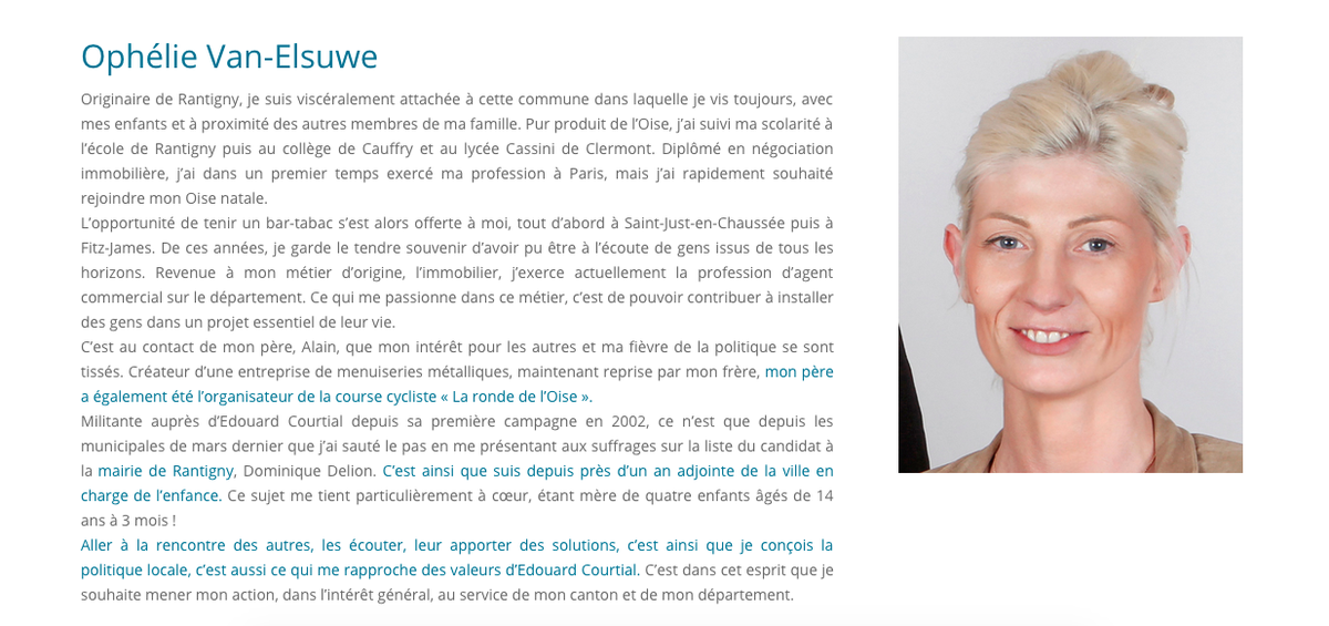 #1Jour1Candidat
Je souhaite vous présenter <a href="/OVanElsuwe/">Ophélie Van-Elsuwe</a>, Adjointe à la Mairie de Rantigny !
Sur courtial-vanelsuwe2015.fr