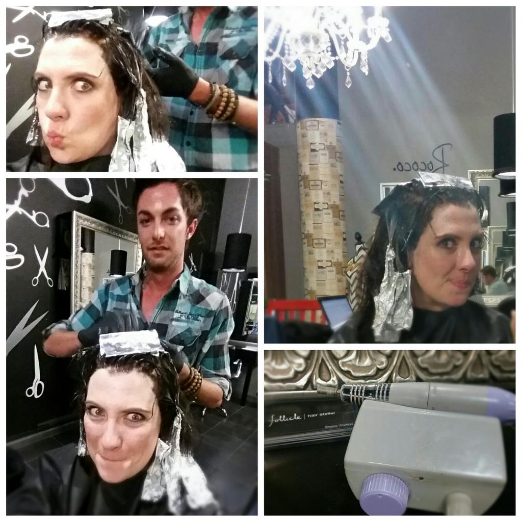 Hierdie BROODNODIG gehad - colour &amp; nails!! <a href="/FollicleH/">Follicle</a> <a href="/shanestarstruck/">Shane Walters</a> @zettel_z <a href="/ubnormaljenney/">janine engelbrecht</a> #bestes #naptime