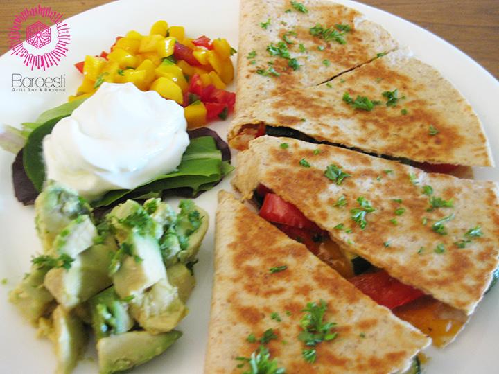 Baraesti's tweet photo. Easy Cheesy vegetable quesadilla.. Isn't it yummy!
Mexican magical flavor by our chef. #Baraesti #rooftop #lounge http://t.co/XsBPicqJgw