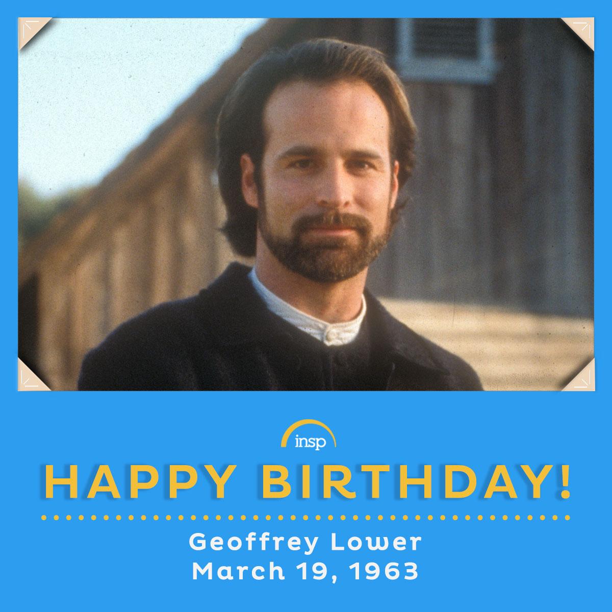 Happy birthday Geoffrey Lower! Watch him on tonight at 7 ET! 